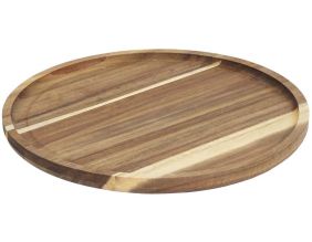 Dessous d'assiette en acacia 32 cm