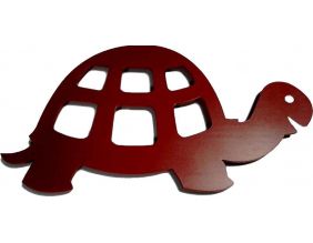 Dessous de plat en acier tortue