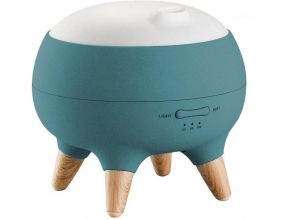 Diffuseur d'huiles essentielles moderne ultrasonique (Julio - bleu)