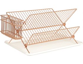 Egouttoir à vaisselle en métal Rack (Cuivré)