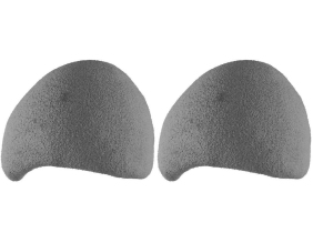 Ensemble de 2 appliques Wabi Sabi Arcus (Gris)