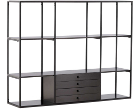 Etagère 150 x 35 x 120 cm Amarillo