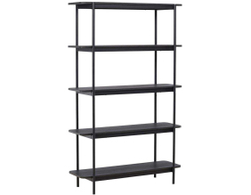 Etagère 120 x 40 x 190 cm Heim (Noir)