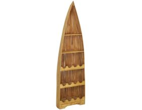 Étagère en acajou Barque (1)