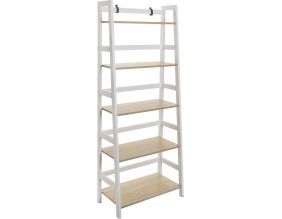 Etagère bibliothèque en bois 5 niveaux Rubi