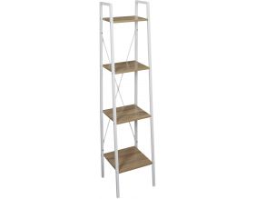 Etagère en bois et métal 148 x 34 x 32 cm Nina