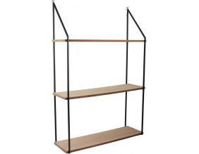 Etagère échelle plateaux en bois Home (3 plateaux)