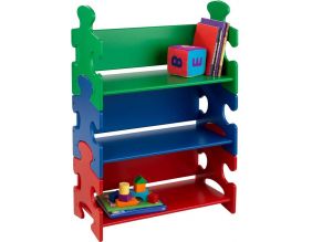 Etagère enfant en bois Puzzle (Primaires)