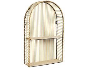 Etagère fenêtre en métal et MDF Java