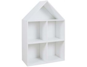 Etagère maison en bois 4 cases Paul