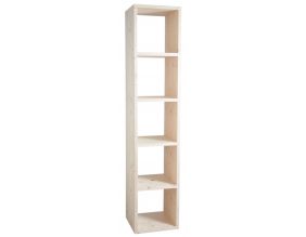 Etagère modulable 5 cases en épicéa (5 cases)