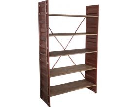 Etagère 5 plateaux en bois  container