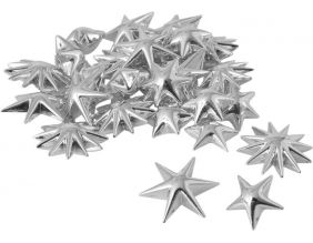 Etoiles argent déco de table 