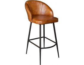 Fauteuil de bar en cuir Texas