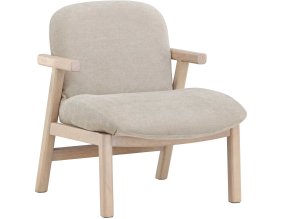 Fauteuil en bois de frêne Rile