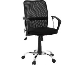 Fauteuil de bureau design tissu résistant Harvard