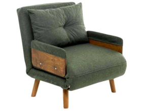 Fauteuil convertible Cosmo Single (Vert)