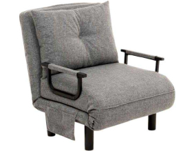 Fauteuil convertible Sento Single (Gris clair)