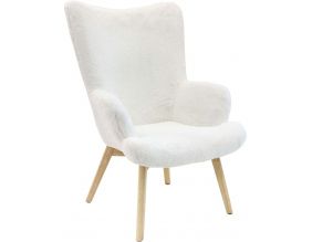 Fauteuil cosy imitation fourrure Helsinki