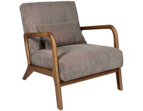Fauteuil détente en velours côtelé Scott