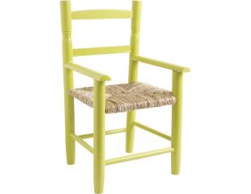 Fauteuil enfant en bois de hêtre (Anis)