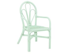 Fauteuil enfant en rotin Joseph (Vert)