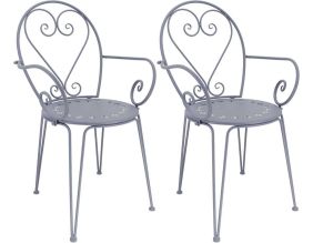 Fauteuil en fer Belle Époque