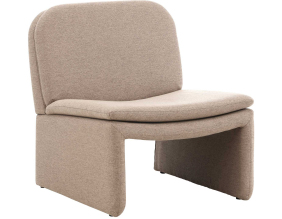 Fauteuil en lin Bonn 80 x 70 x 82 cm