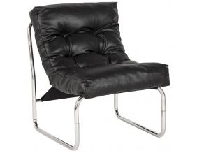 Fauteuil lounge Boudoir (Noir)