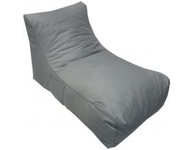 Fauteuil lounge intérieur extérieur Long Island (Gris clair)