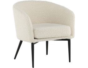 Fauteuil en polyester Fluffy