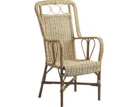 Fauteuil rotin naturel Empereur