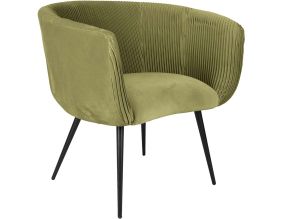 Fauteuil en velours Majestic (Vert)