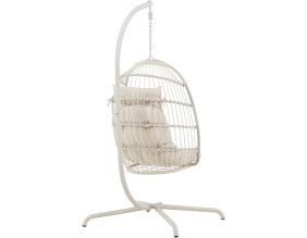 Fauteuil œuf avec coussin Trezza