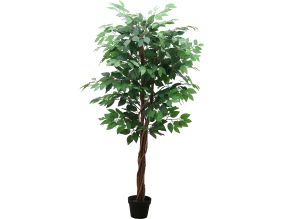 Ficus artificiel 3 troncs 756 feuilles hauteur 150 cm