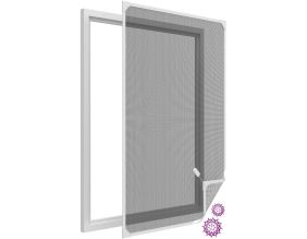 Filtre stop pollen avec cadre magnétique pour fenêtre blanc (max 120x140 cm)