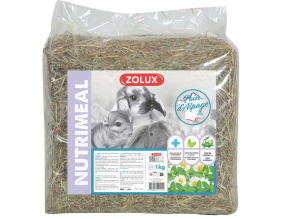 Foin d'alpages aromatisé pour rongeurs Premium Nutrimeal 1 kg (Menthe-camomille)