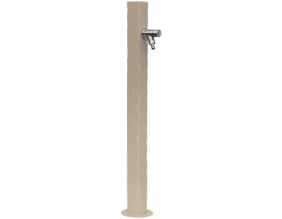 Fontaine borne en inox Tethys (Taupe)