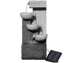 Fontaine extérieure en résine alimentation solaire Elsa