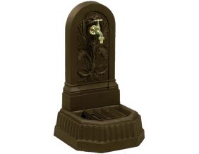 Fontaine  murale de jardin Triton (Vieux Bronze)