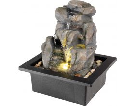 Fontaine en polyrésine avec LED  Zen (Modèle 2)