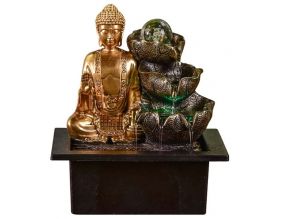 Fontaine en résine  avec bouddha Arya