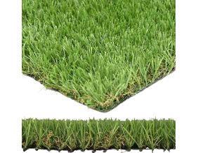 Gazon artificiel en rouleau 4m x 1m (Hauteur 25 mm - Vert pin Vert bambou)