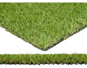 Gazon artificiel en rouleau 4m x 1m (Hauteur 20 mm - coloris Emeraude Citron vert)