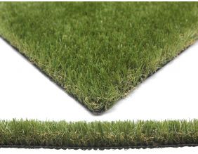 Gazon artificiel en rouleau 4m x 1m (Hauteur 30 mm - coloris Emeraude Olive)