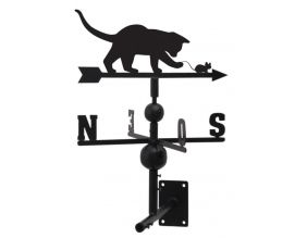 Girouette Chat Et Souris En Fer Forge