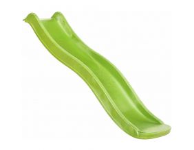 Glissière de toboggan avec vague en PEHD Tweeb 175 cm (Vert lemon)