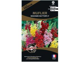 Graines de fleurs premium muflier madame butterfly