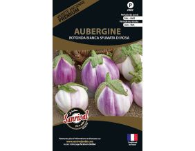 Graines potagères premium aubergine (Bianca)