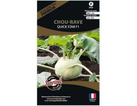 Graines potagères premium chou (Chou rave Quick star)